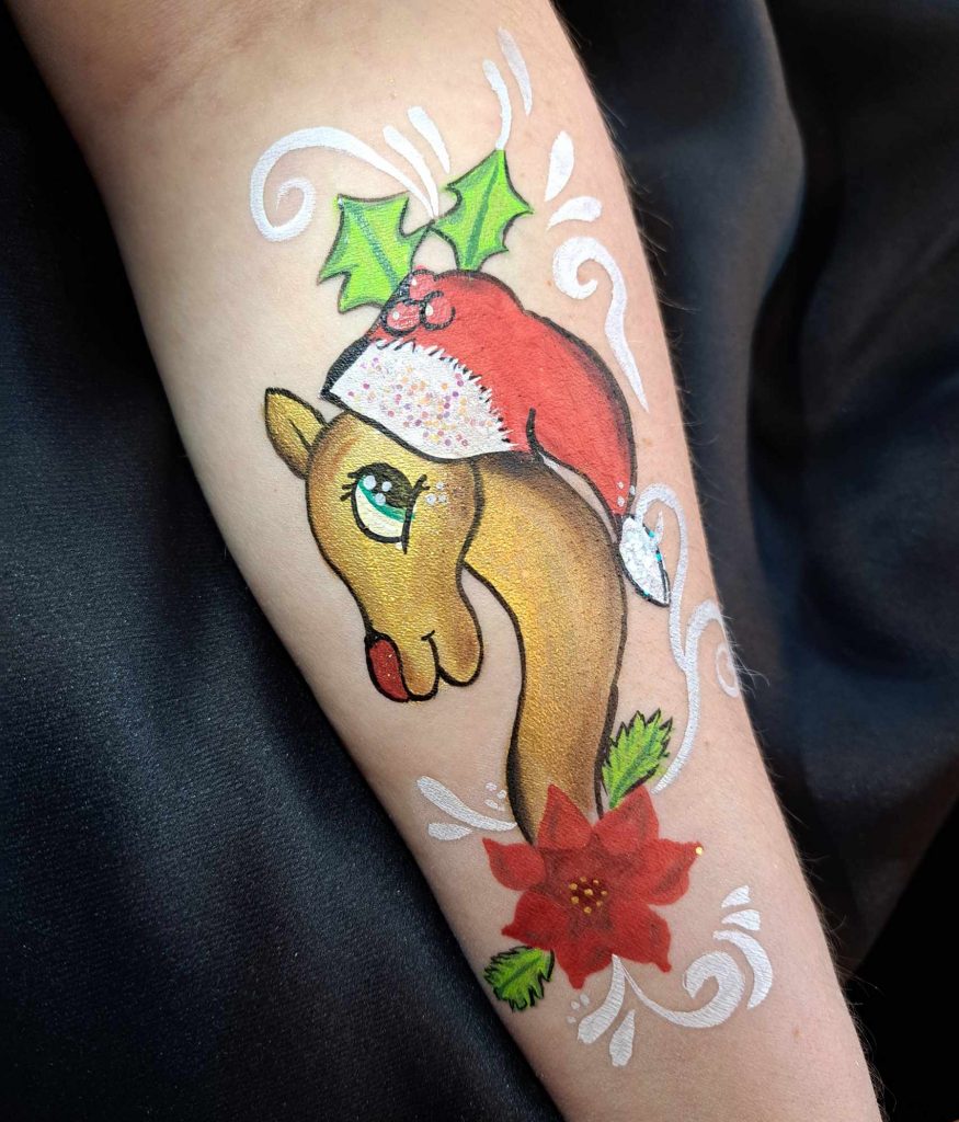 maquillage biche noel